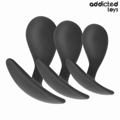 Alternative view of ADDICTED TOYS - SET DE 3 PLUG ANAL SILICONA MODELO 3