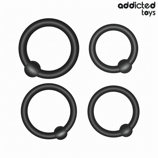 ADDICTED TOYS - SET ANILLOS SILICONA DE PRESIÓN - Imagen 5