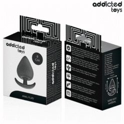 ADDICTED TOYS - PLUG ANAL SILICONA TALLA L 8 CM - piKanteo | Despierta tu lado más piKante