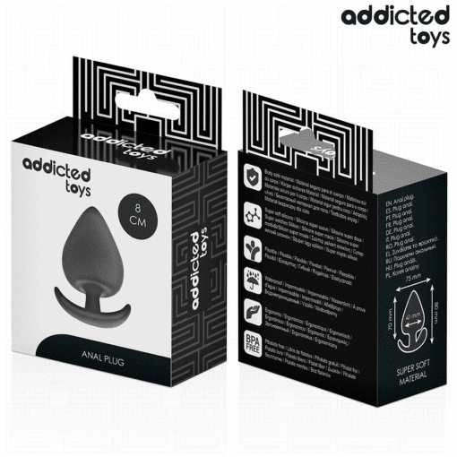 ADDICTED TOYS - PLUG ANAL SILICONA TALLA L 8 CM - Imagen 7
