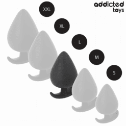 ADDICTED TOYS - PLUG ANAL SILICONA TALLA L 8 CM - piKanteo | Despierta tu lado más piKante
