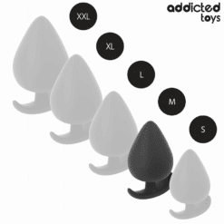 ADDICTED TOYS - PLUG ANAL SILICONA TALLA M 6,6 CM - piKanteo | Despierta tu lado más piKante