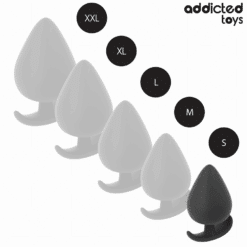 ADDICTED TOYS - PLUG ANAL SILICONA TALLA S 5,3 CM - piKanteo | Despierta tu lado más piKante