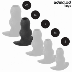ADDICTED TOYS - PLUG ANAL HUECO SILICONA TALLA XL 13,9 CM - piKanteo | Despierta tu lado más piKante