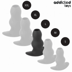 ADDICTED TOYS - PLUG ANAL HUECO SILICONA TALLA L 11.1 CM - piKanteo | Despierta tu lado más piKante