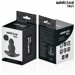 ADDICTED TOYS - PLUG ANAL HUECO SILICONA TALLA L 11.1 CM - piKanteo | Despierta tu lado más piKante