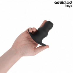 ADDICTED TOYS - PLUG ANAL HUECO SILICONA TALLA M 9,6 CM - piKanteo | Despierta tu lado más piKante
