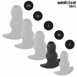 ADDICTED TOYS - PLUG ANAL HUECO SILICONA TALLA M 9,6 CM - piKanteo | Despierta tu lado más piKante