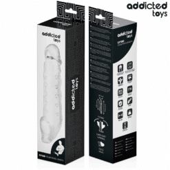 ADDICTED TOYS - FUNDA PARA EL PENE TRANSPARENTE TALLA S 23 CM - piKanteo | Despierta tu lado más piKante