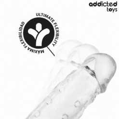 ADDICTED TOYS - FUNDA PARA EL PENE TRANSPARENTE TALLA S 23 CM - piKanteo | Despierta tu lado más piKante