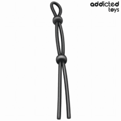 ADDICTED TOYS - CUERDA SILICONA PARA EL PENE DE LAZO DOBLE - piKanteo | Despierta tu lado más piKante