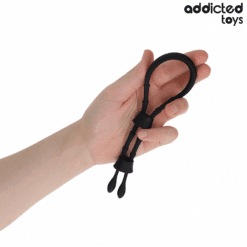 ADDICTED TOYS - CUERDA SILICONA AJUSTABLE PARA EL PENE - piKanteo | Despierta tu lado más piKante