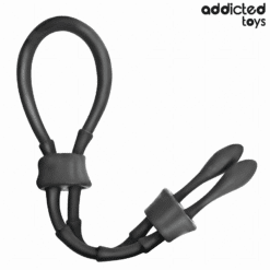 ADDICTED TOYS - CUERDA SILICONA AJUSTABLE PARA EL PENE - piKanteo | Despierta tu lado más piKante