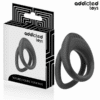 ADDICTED TOYS - ANILLO TEXTURIZADO DOBLE PARA EL PENE - piKanteo | Despierta tu lado más piKante