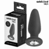 ADDICTED TOYS - PLUG ANAL CON JOYA SILICONA TALLA M 10,4 CM - piKanteo | Despierta tu lado más piKante