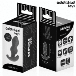 ADDICTED TOYS - PLUG ANAL SILICONA TALLA S 10,3 CM - piKanteo | Despierta tu lado más piKante