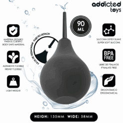 Alternative view of ADDICTED TOYS - LIMPIADOR ANAL DE VIAJE TALLA S 90 ML