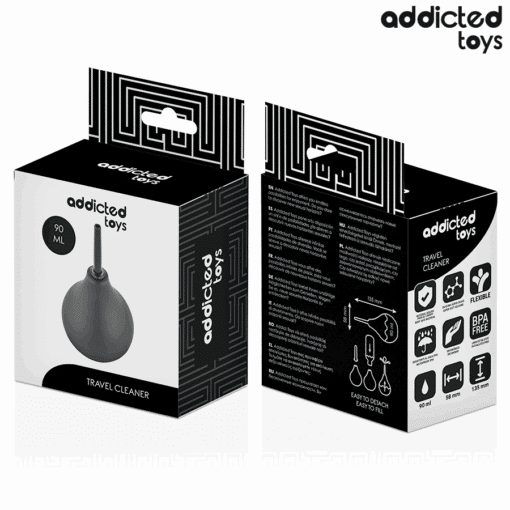 ADDICTED TOYS - LIMPIADOR ANAL DE VIAJE TALLA S 90 ML - Imagen 7