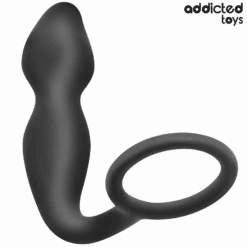 Alternative view of ADDICTED TOYS - PLUG ANAL CON ANILLO SILICONA MODELO 2