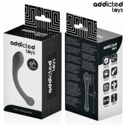 ADDICTED TOYS - ESTIMULADOR ANAL DOBLE SILICONA 18 CM - piKanteo | Despierta tu lado más piKante