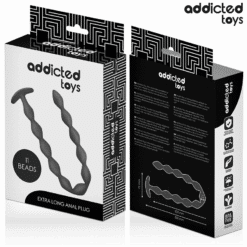 ADDICTED TOYS - ROSARIO ANAL 27 CM EXTRA LARGO SILICONA - piKanteo | Despierta tu lado más piKante