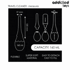 ADDICTED TOYS - LIMPIADOR DE VIAJE SILICONA MODELO 3 - piKanteo | Despierta tu lado más piKante