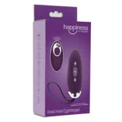 TOYJOY - HAPPINESS KNOCK KNOCK EGGSTAVAGANT VIBRADOR CON CONTROL REMOTO MORADO - piKanteo | Despierta tu lado más piKante