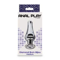 TOYJOY - ANAL PLAY DIAMANTE BUM BIJOU PLUG ANAL MEDIANO - piKanteo | Despierta tu lado más piKante