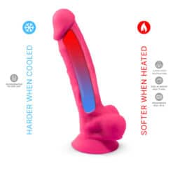 SILEXD - PENE REALÍSTICO MODELO 18 ROSA VIBRACIÓN + CONTROL REMOTO LRS - piKanteo | Despierta tu lado más piKante