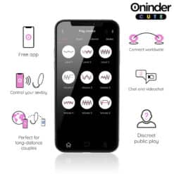 ONINDER CUTE - LOVE PLEASURE HUEVO VIBRO-ROTADOR 360 SILICONA - APP MUNDIAL GRATUITA - piKanteo | Despierta tu lado más piKante