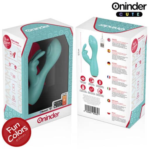 ONINDER CUTE - LOVE BUNNY VIBRADOR PUNTO G Y CLÍTORIS - APP MUNDIAL GRATUITA - Imagen 8