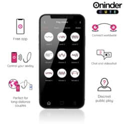 ONINDER CUTE - LOVE PLEASURE HUEVO VIBRO-WAVE TAPPING SILICONA - APP MUNDIAL GRATUITA - piKanteo | Despierta tu lado más piKante