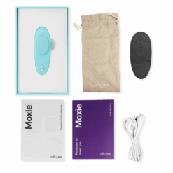 WE-VIBE - MOXIE + VIBRADOR CLÍTORIS AQUA - piKanteo | Despierta tu lado más piKante