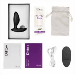 WE-VIBE - VECTOR+ MASAJEADOR DE PRÓSTATA NEGRO - piKanteo | Despierta tu lado más piKante