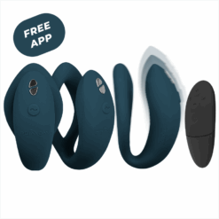 Alternative view of WE-VIBE - SYNC O VIBRADOR FLEXIBLE CONTROL REMOTO VERDE OSCURO
