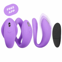Alternative view of WE-VIBE - SYNC O VIBRADOR FLEXIBLE CONTROL REMOTO VIOLETA