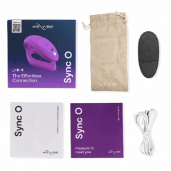 WE-VIBE - SYNC O VIBRADOR FLEXIBLE CONTROL REMOTO VIOLETA - piKanteo | Despierta tu lado más piKante
