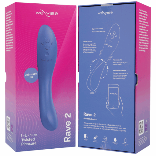 WE-VIBE - RAVE 2 VIBRADOR PUNTO G AZUL - Imagen 7