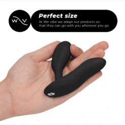 WE-VIBE - DITTO+ PLUG ANAL VIBRADOR NEGRO - piKanteo | Despierta tu lado más piKante