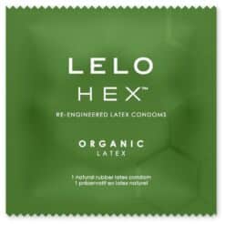 Alternative view of LELO - HEX ORGANIC PRESERVATIVO CAJA 12 UDS