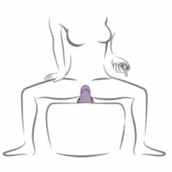 ROCKS- OFF - RUBY GLOW VIBRADOR SIT-ON MORADO - piKanteo | Despierta tu lado más piKante