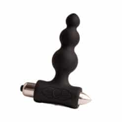 Alternative view of ROCKS- OFF - PETITE SENSATIONS BUBBLES PLUG ANAL VIBRADOR NEGRO