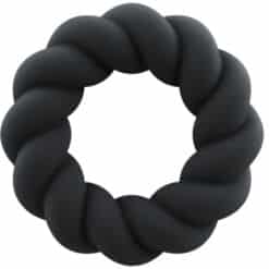ROCKS- OFF - TWIST ANILLO MASTURBADOR SILICONA NEGRO