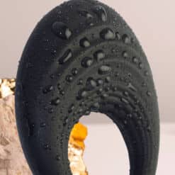 ROCKS- OFF - SPIRE ANILLO VIBRADOR PARA EL PENE NEGRO - piKanteo | Despierta tu lado más piKante