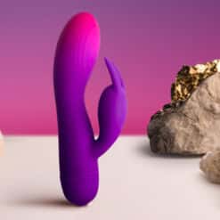 ROCKS- OFF - GLO- GIRL VIBRADOR RABBIT MORADO - piKanteo | Despierta tu lado más piKante