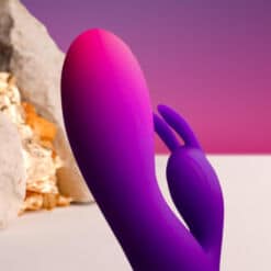 Alternative view of ROCKS- OFF - GLO- GIRL VIBRADOR RABBIT MORADO