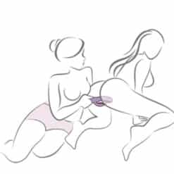ROCKS- OFF - GLO- GIRL VIBRADOR RABBIT MORADO - piKanteo | Despierta tu lado más piKante