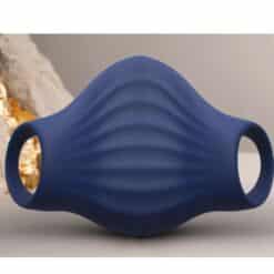 ROCKS- OFF - PALM MASTURBADOR VIBRADOR FLEXIBLE AZUL - piKanteo | Despierta tu lado más piKante