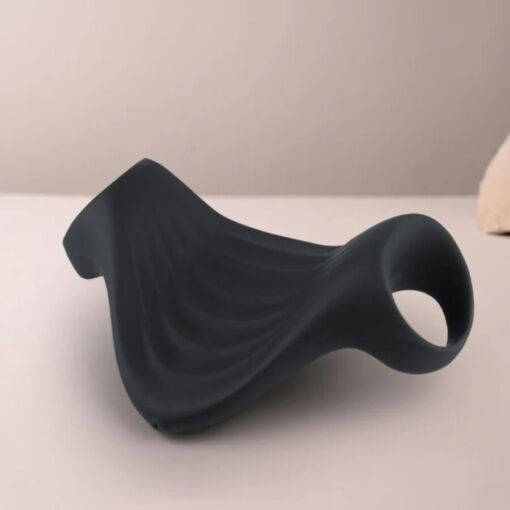 ROCKS- OFF - PALM MASTURBADOR VIBRADOR FLEXIBLE NEGRO - Imagen 3