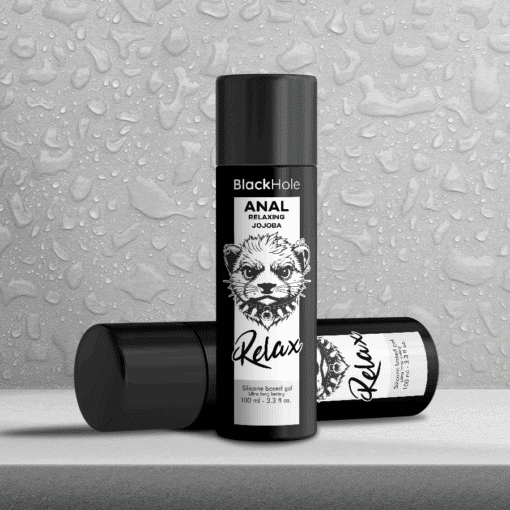 BLACK HOLE - ANAL RELAXING CON JOJOBA BASE SILICONA 100 ML - Imagen 6